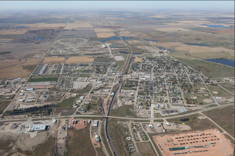 Aerial Maps of Tioga, ND Tioga, ND